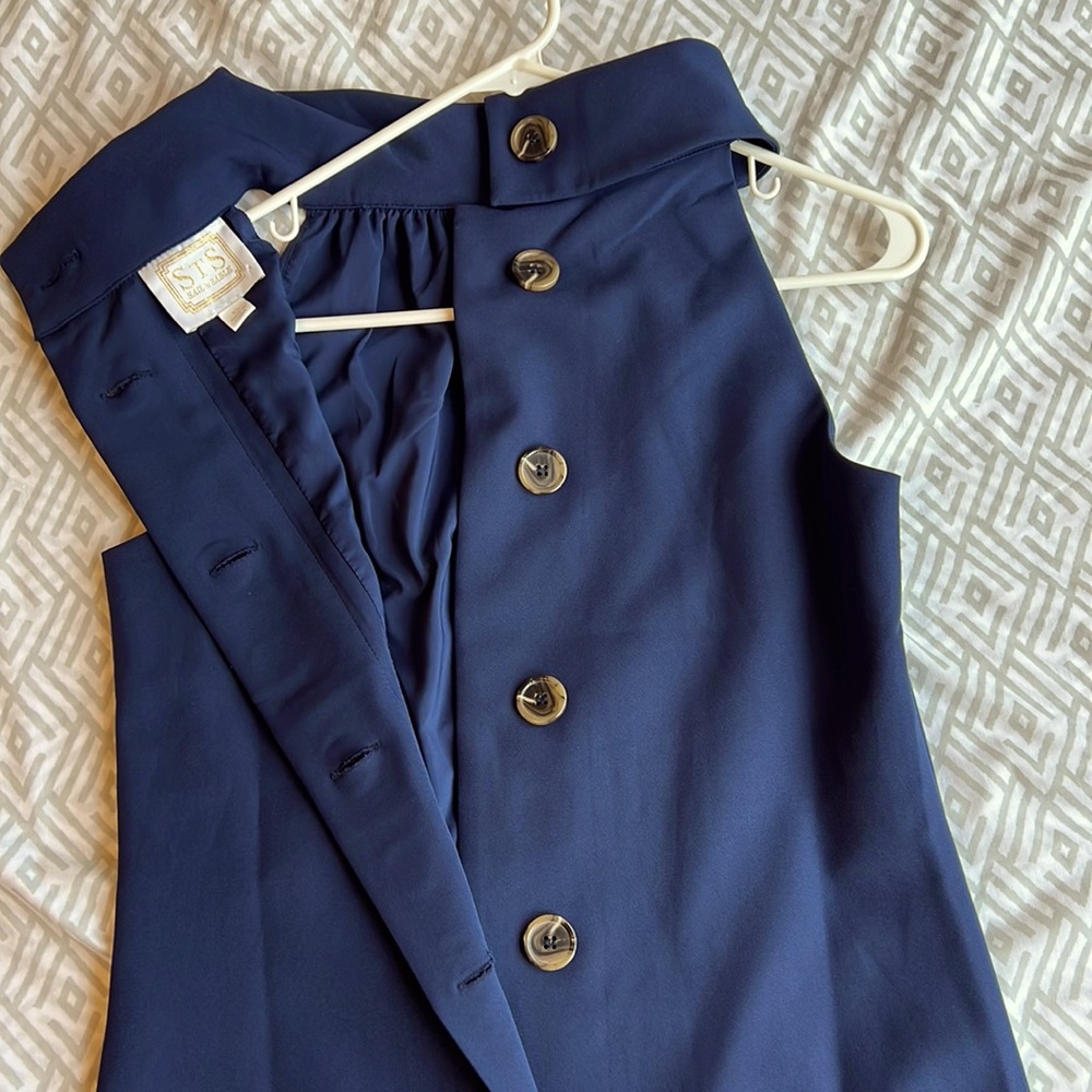 Sail to Sable: sleeveless dress with cute back, never worn without tag